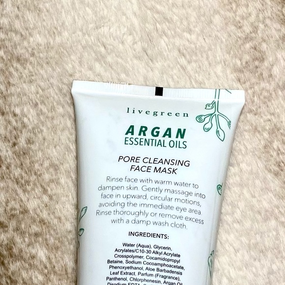Livegreen Argan essential oils Pore Cleansing Face Mask - Picture 3 of 4